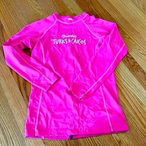 Beaches Turks and Caicos sun shirt cover up girls XL